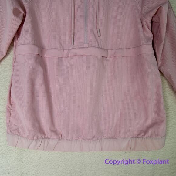 LuluLemon‎ Pack light pull over Dusty Rose Pink 1/2 Zip Pullover top, size 8 - Picture 3 of 16
